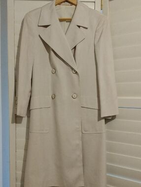 Vintage Silk Coat By Weuthen